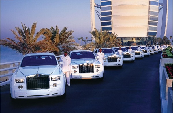 RollsRoyce ở khách sạn Burj Al Arab