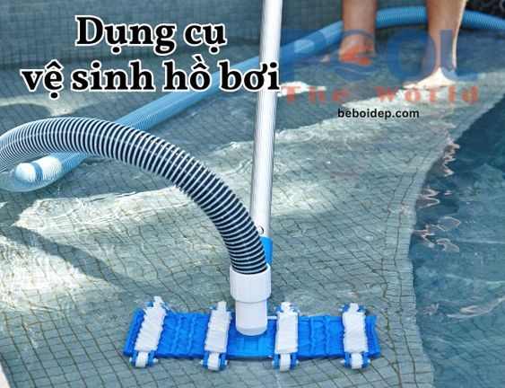3 lỗi thường gặp khi dùng bàn hút đáy hồ bơi và cách khắc phục