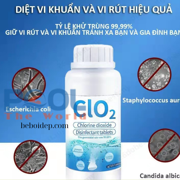 5 lợi ích khi sử dụng viên clorin 2g dạng sủi cao cấp trong hồ bơi