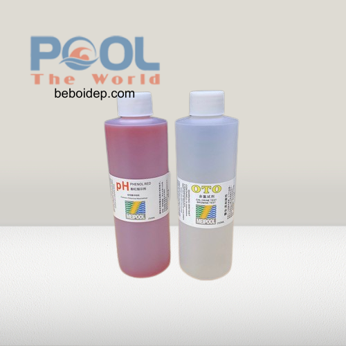 5 mẹo dùng dung dịch test pH 250ml xử lí hồ bơi có mùi clo nặng