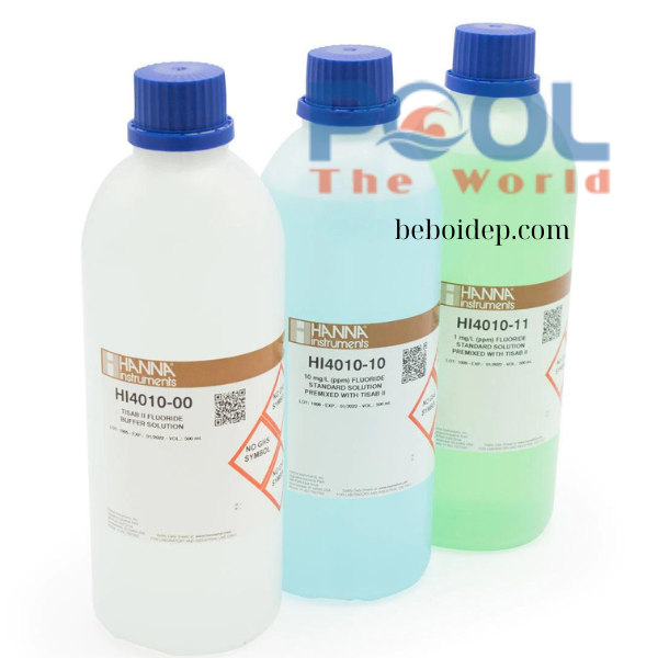5 mẹo dùng dung dịch test pH 250ml xử lí hồ bơi có mùi clo nặng