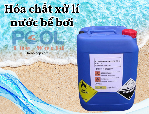 Tại sao nhiều hồ bơi cao cấp chọn Solvay Hydrogen Peroxide Interox ST 50 thay vì clo?