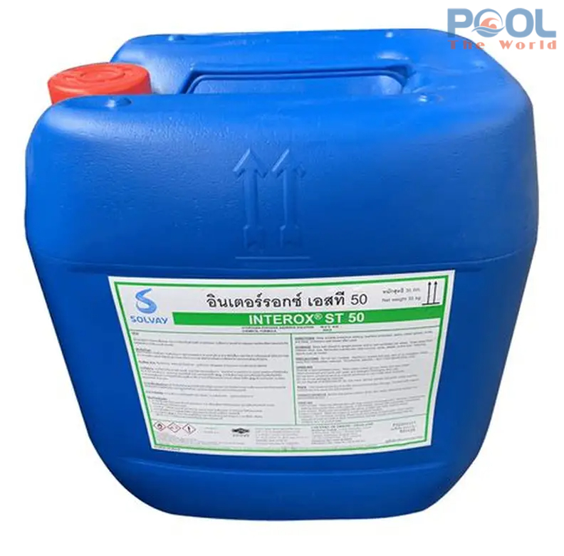 Giải pháp oxy hóa hiệu quả và bền vững: Solvay Hydrogen Peroxide Interox ST 50