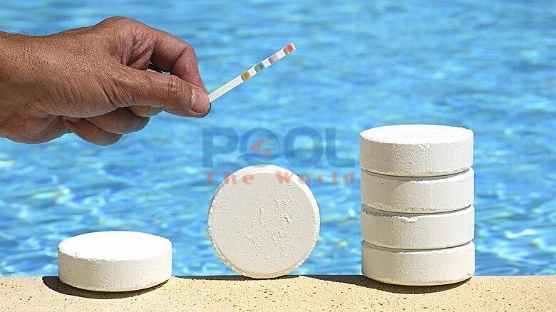 TCCA 90% – Giải pháp khử trùng hồ bơi hiệu quả