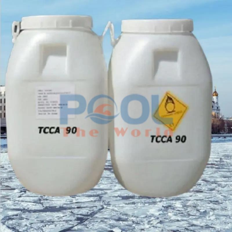 TCCA 90% – Giải pháp khử trùng hồ bơi hiệu quả