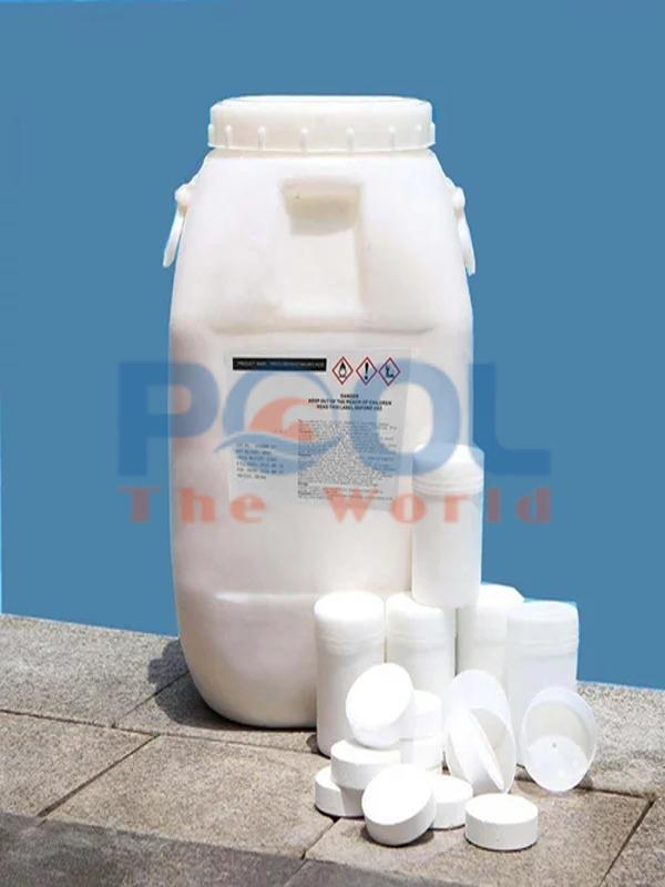 Lí do nên chọn hóa chất TRICHLOROISOCYANURIC ACID viên 200g để khử trùng hồ bơi