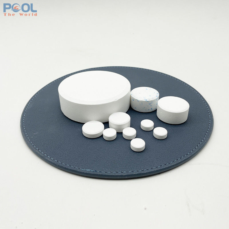 Hóa Chất Thông Minh Cho Hồ Bơi Sạch Tự Động – Viên TRICHLOROISOCYANURIC ACID 200g