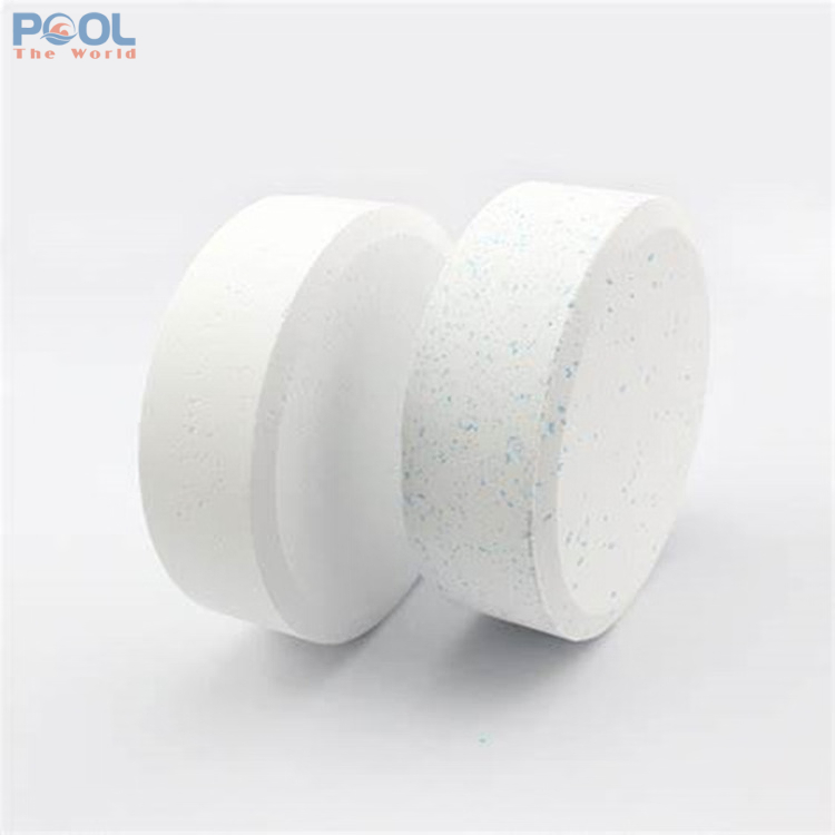 Hóa Chất Thông Minh Cho Hồ Bơi Sạch Tự Động – Viên TRICHLOROISOCYANURIC ACID 200g