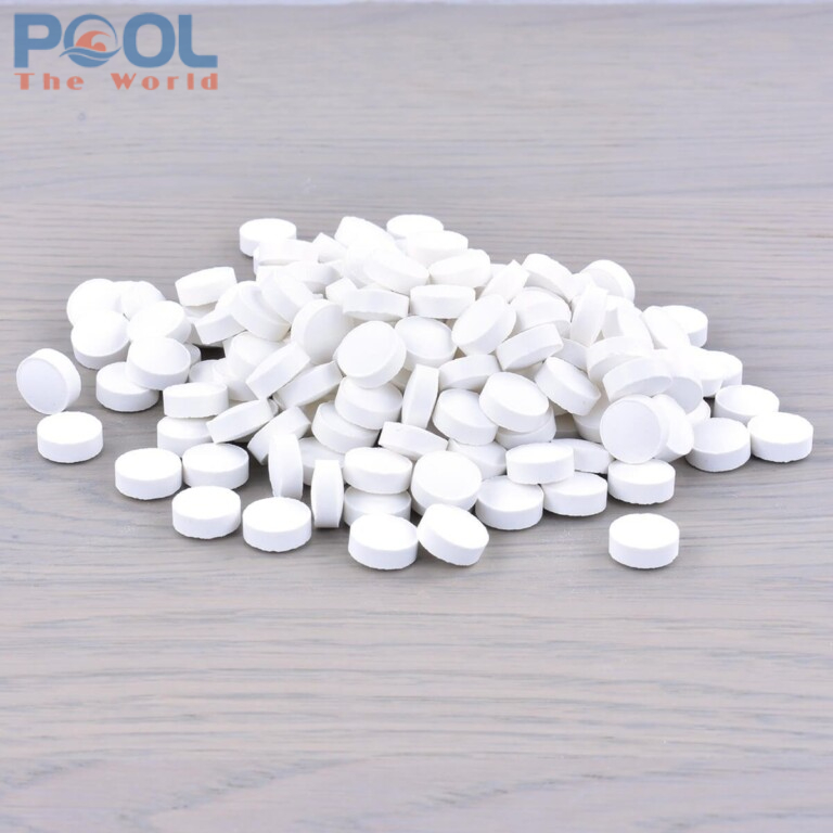Hóa chất hồ bơi TCCA viên 200g – Diệt khuẩn mạnh, tiết kiệm, dễ sử dụng