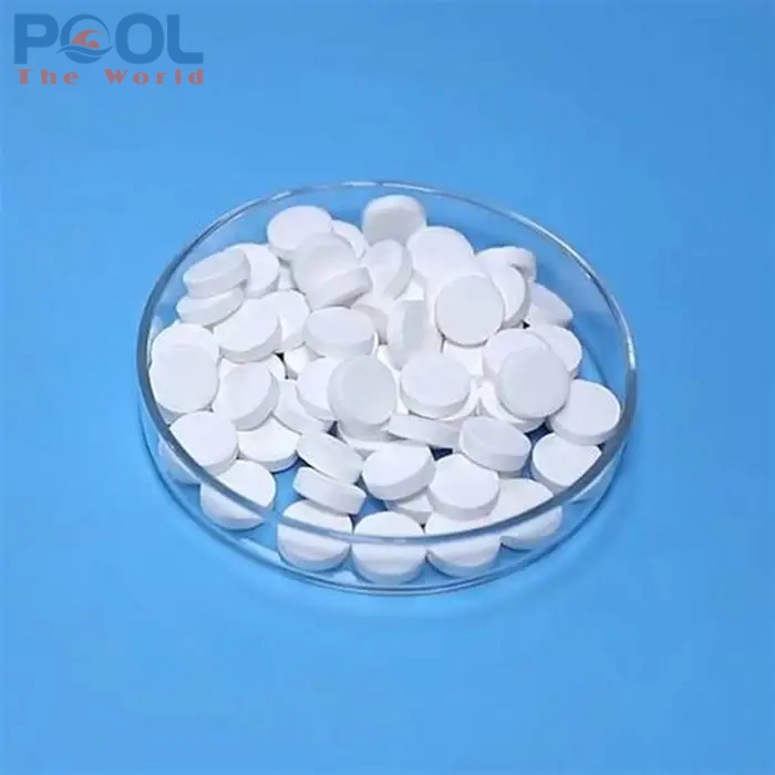 Lí do nên chọn hóa chất TRICHLOROISOCYANURIC ACID viên 200g để khử trùng hồ bơi