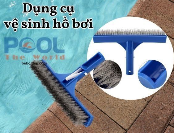 Lý do các khu resort và khách sạn luôn chọn bàn chải hồ bơi loại inox