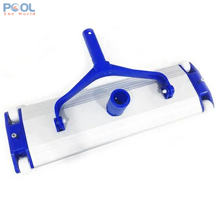 Hiệu Quả Gấp Đôi Khi Dùng Bàn Hút Nhôm 4 Bánh Xe Vệ Sinh Bể Bơi