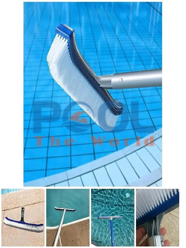 Không Còn Rêu Mốc – Bàn Chải Hồ Bơi Là Giải Pháp Sạch Đến Từng Kẽ Gạch