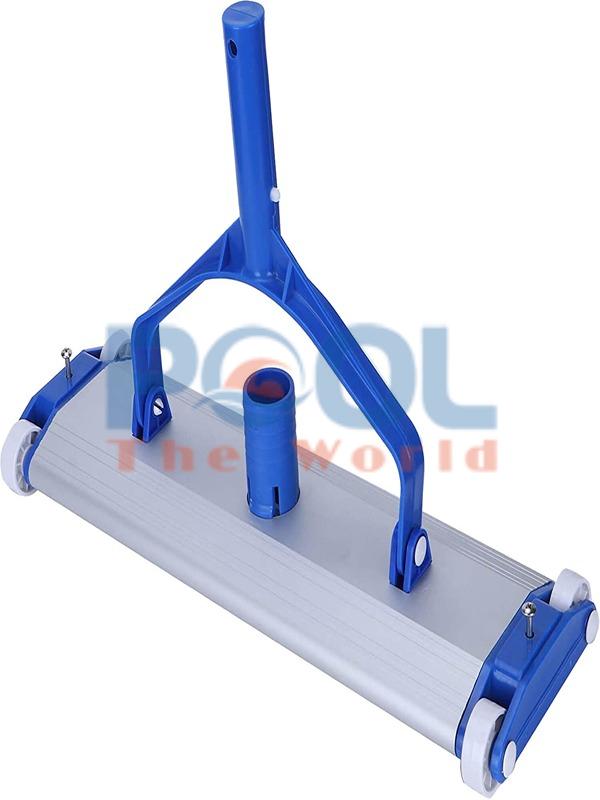 Hiệu Quả Gấp Đôi Khi Dùng Bàn Hút Nhôm 4 Bánh Xe Vệ Sinh Bể Bơi