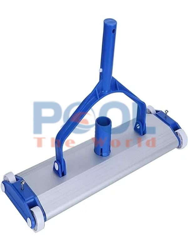 Hiệu Quả Gấp Đôi Khi Dùng Bàn Hút Nhôm 4 Bánh Xe Vệ Sinh Bể Bơi