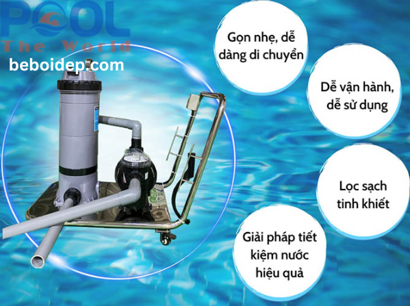 Tại sao bạn nên đầu tư vào bộ lọc vệ sinh hồ bơi di động?