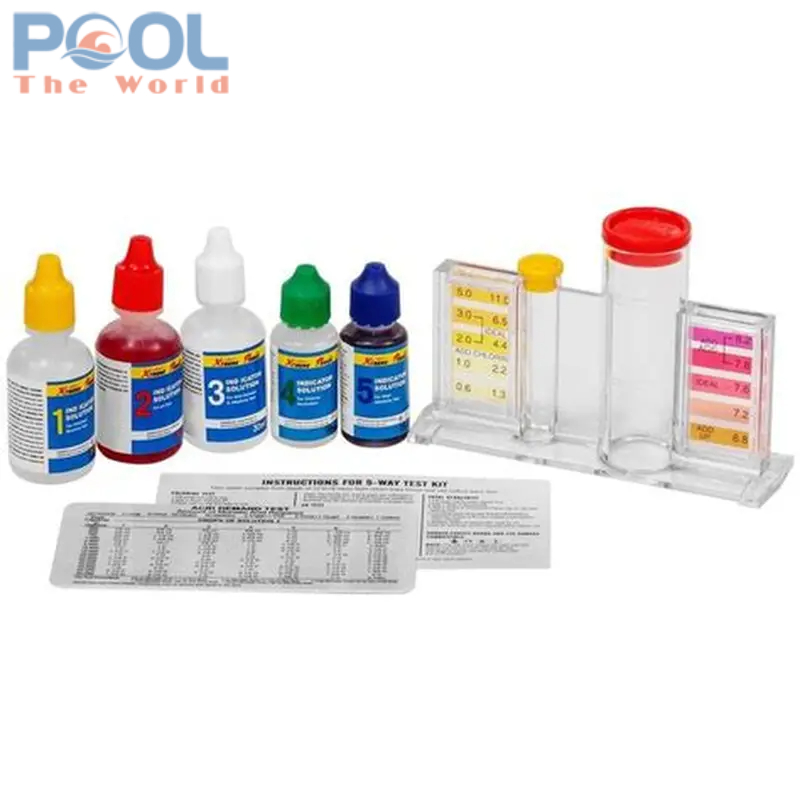 Bộ test pH clo hồ bơi – Thiết bị nhỏ, kiểm soát lớn cho nước sạch an toàn