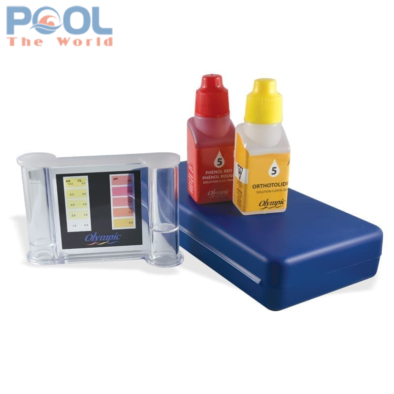 Bộ test pH clo hồ bơi – Thiết bị nhỏ, kiểm soát lớn cho nước sạch an toàn