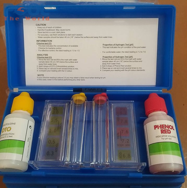 Bộ Test PHCLO Hồ Bơi – Giải Pháp Toàn Diện Cho Hồ Bơi Sạch Và An Toàn