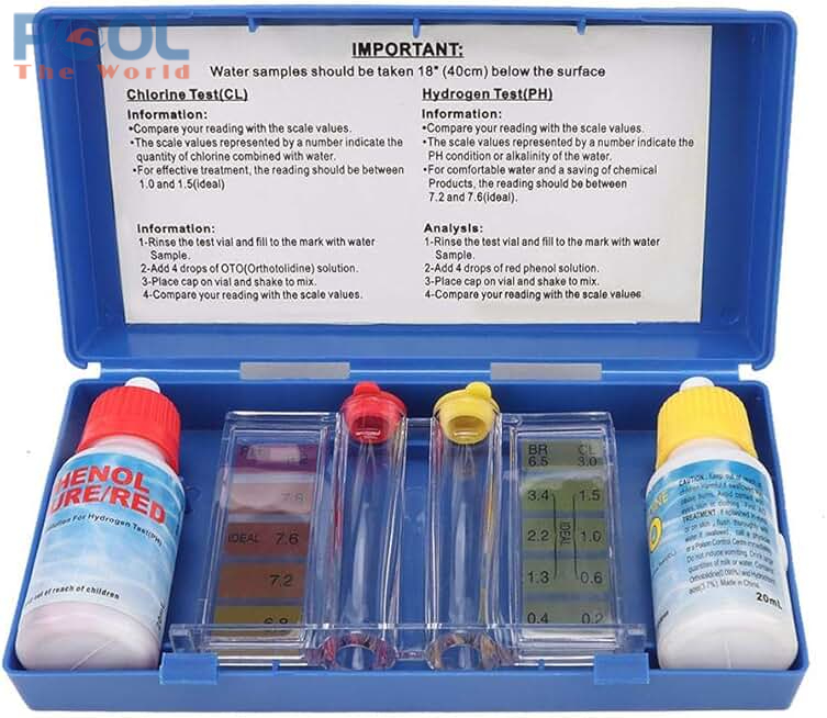 Bộ Test pH Clo Hồ Bơi – Giải Pháp Kiểm Tra Nhanh, Chính Xác, Tiết Kiệm Chi Phí