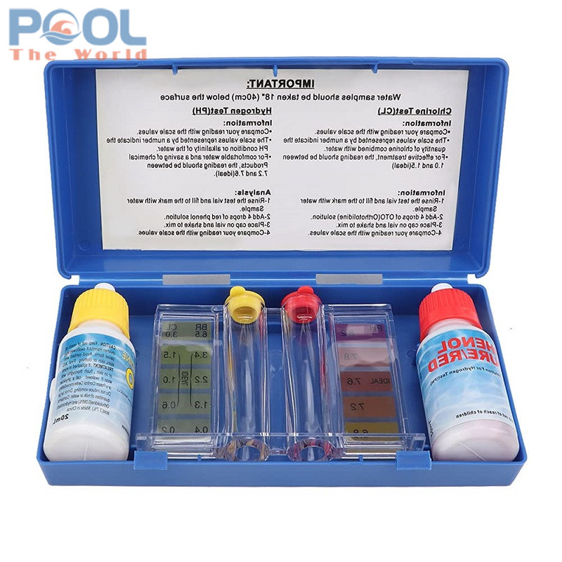 Bộ Test pH Clo Hồ Bơi – Giải Pháp Kiểm Tra Nhanh, Chính Xác, Tiết Kiệm Chi Phí