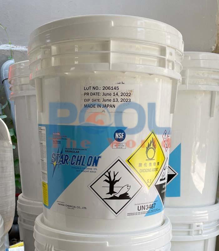 Chlorine Nhật Nankai - 70% Hóa chất khử trùng đến từ Nhật Bản 