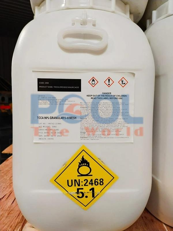 Tác Dụng Của Hóa Chất TCCA 90% Bột Trung Quốc Trong Khử Trùng Nước