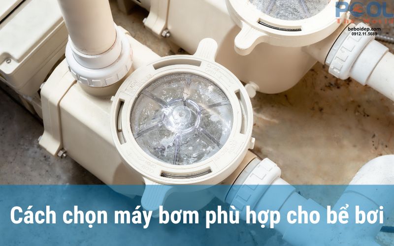 Cách chọn máy bơm phù hợp cho bể bơi