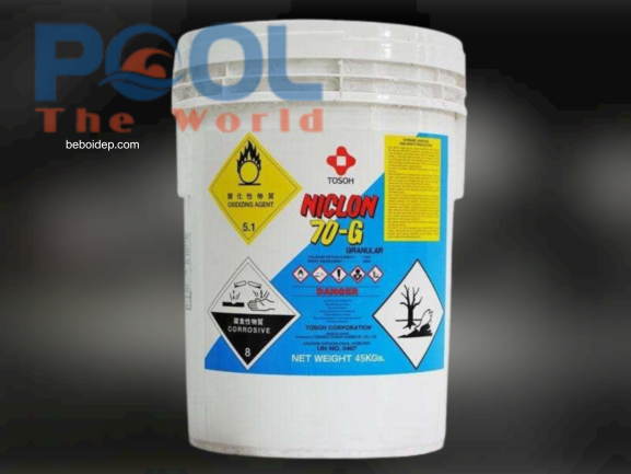 Cách phân biệt Chlorine Nhật Nankai 70% chính hãng và hàng giả