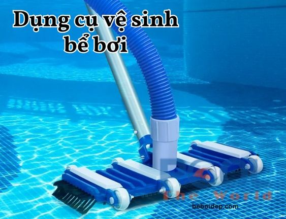 Cách sử dụng ống mềm hút vệ sinh hồ bơi 12m hiệu quả nhất