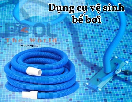 Cách Sử Dụng Ống Mềm Hút 9m Siêu Dày Trong Hồ Bơi