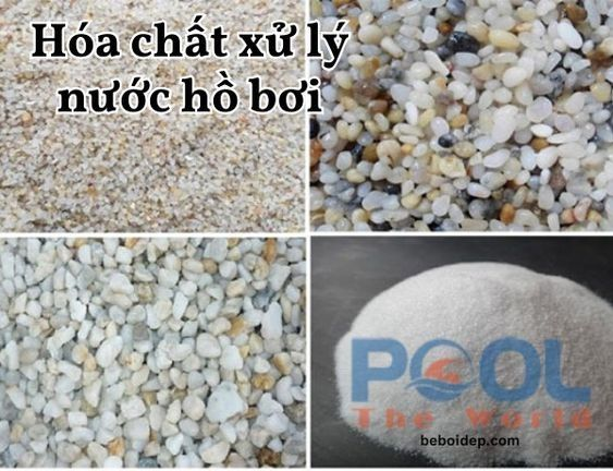 Cát thạch anh được sử dụng trong lọc nước bể bơi như thế nào?