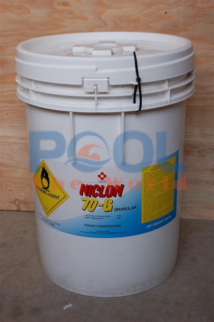 Clorine Japan 70% NICLON – Giải Pháp Xử Lý Nước Hồ Bơi Hiệu Quả