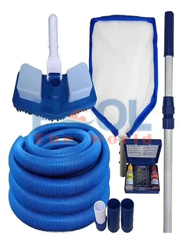 Chăm sóc hồ bơi tại nhà dễ dàng với combo dụng cụ chuyên dụng