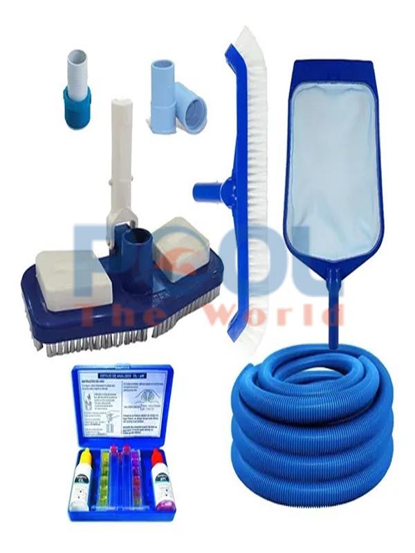 Chăm sóc hồ bơi tại nhà dễ dàng với combo dụng cụ chuyên dụng