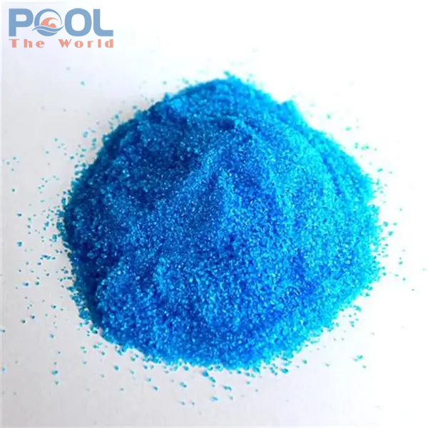 Đồng sulfat – Hóa chất xử lý rong rêu hiệu quả cho hồ bơi sạch khuẩn