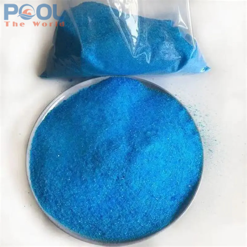 Đồng sulfat – Hóa chất xử lý rong rêu hiệu quả cho hồ bơi sạch khuẩn