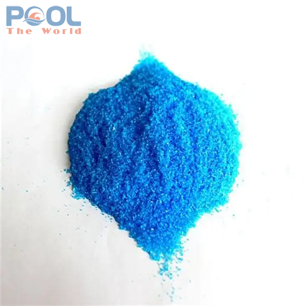 Đồng sulfat – Hóa chất xử lý rong rêu hiệu quả cho hồ bơi sạch khuẩn