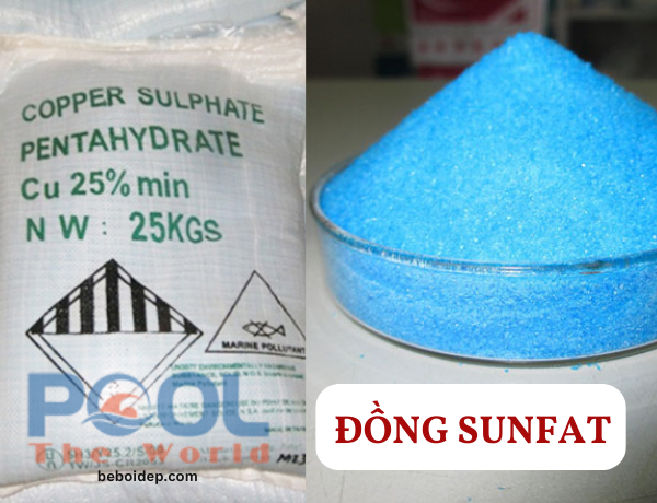 Phân biệt đồng sulfat khan và đồng sulfat ngậm nước