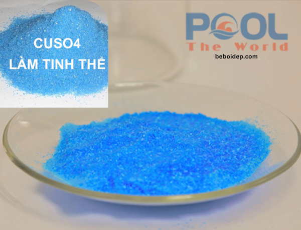 Phân biệt đồng sulfat khan và đồng sulfat ngậm nước
