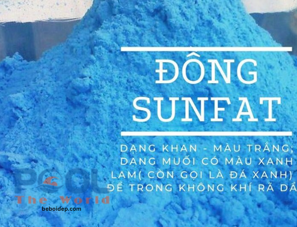 Phân biệt đồng sulfat khan và đồng sulfat ngậm nước
