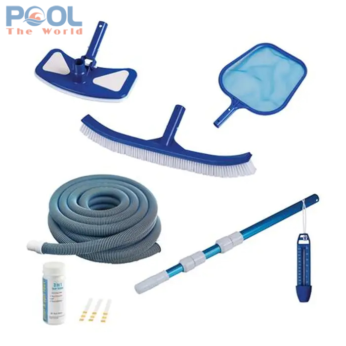 Tổng hợp dụng cụ vệ sinh chuyên dụng cần có để chăm sóc hồ bơi tại nhà