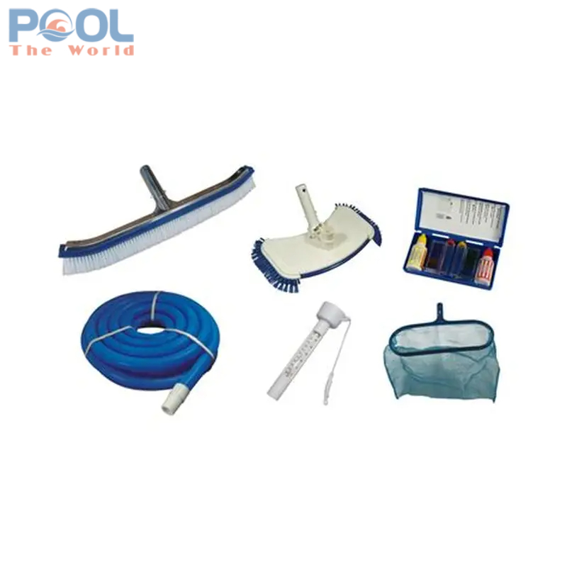 Chăm sóc hồ bơi tại nhà dễ dàng với combo dụng cụ chuyên dụng