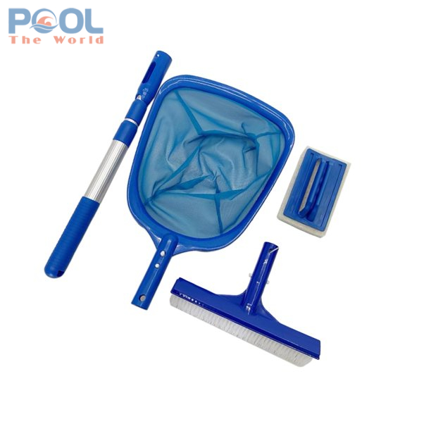 Chăm sóc hồ bơi tại nhà dễ dàng với combo dụng cụ chuyên dụng