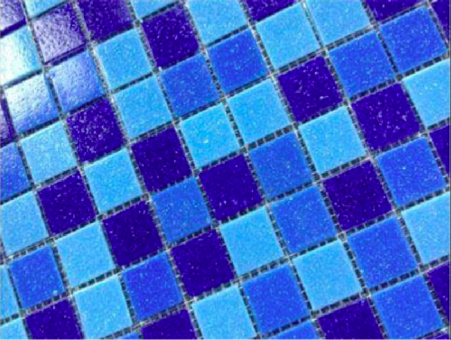 Gạch ốp hồ bơi Mosaic Viên 48*48