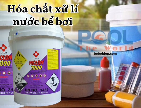  Phân biệt xử lý nước hồ bơi gia đình và hồ bơi kinh doanh