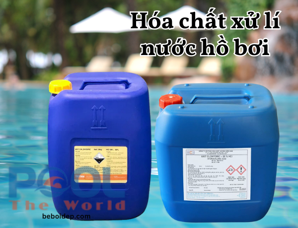 Hướng dẫn sử dụng hóa chất axit HCl xử lý nước hồ bơi chính xác