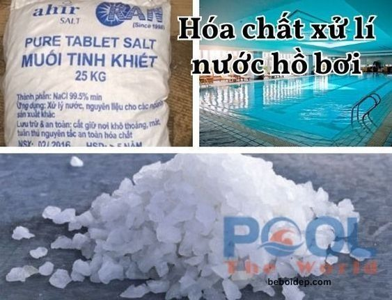 Hướng dẫn sử dụng muối cho hồ bơi để nước luôn sạch và trong