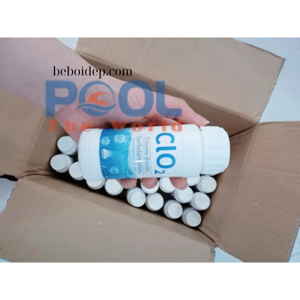 Khử sạch vi khuẩn hồ bơi với viên Clorin 2g dạng sủi cao cấp