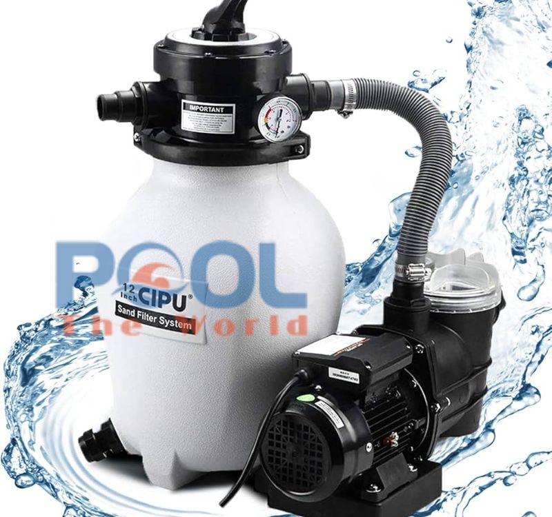 Lọc nước hồ bơi hiệu quả với bồn lọc cát chuyên dụng